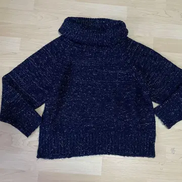 LADYMADE 레디메이드 터틀넥 스웨터 니트 네이비