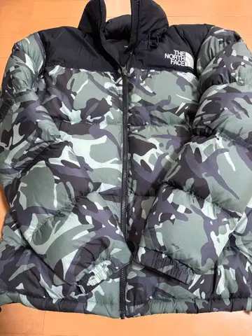 THE NORTH FACE 카모플라쥬 다운 자켓
