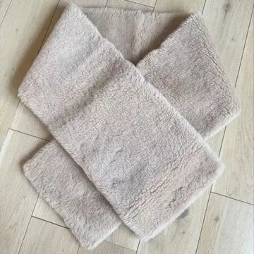 [ UNITED ARROWS ] 보아 스톨 베이지