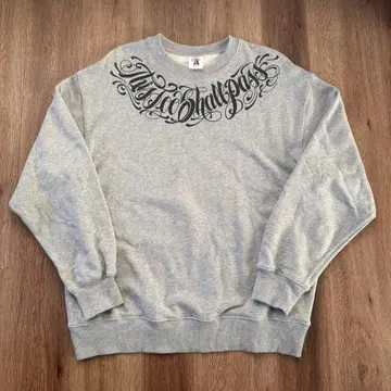 SOFTMACHINE 소프트 머신 맨투맨 그레이 XXL