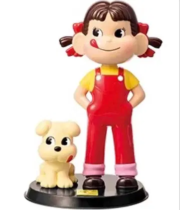 후지야 페코짱 75주년 기념판 흔들목 인형 새상품 미개봉