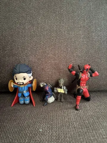 아메리칸 코믹스 미니 피규어 4체 세트