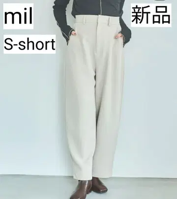 [ 새상품 ] mil 작은 키 브랜드 미 실루엣 커브 팬츠 그레이지