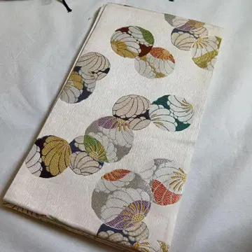 하나마루 무늬 후쿠로 오비 후리소데 롯츠