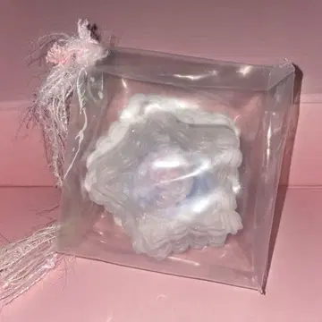 클리어 별 케이크 흐릿한 봉투 꽃