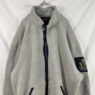 AIGLE 에이글 플리스 자켓 그레이 아웃도어