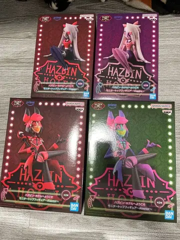 HAZBIN HOTEL 피규어 4체 세트