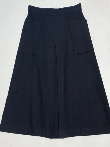 이에나 앞 박스 플리츠 스커트