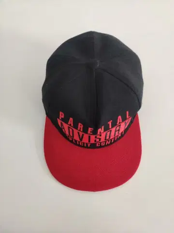 야구 모자 블랙/빨간색