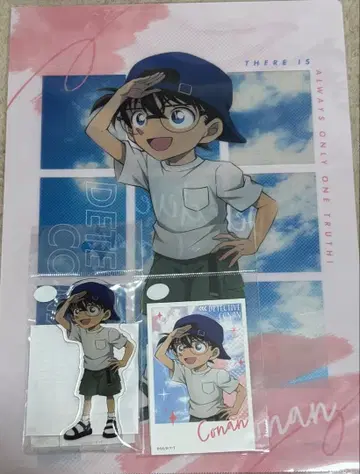 명탐정 코난 에도가와 코난 피서지 3점