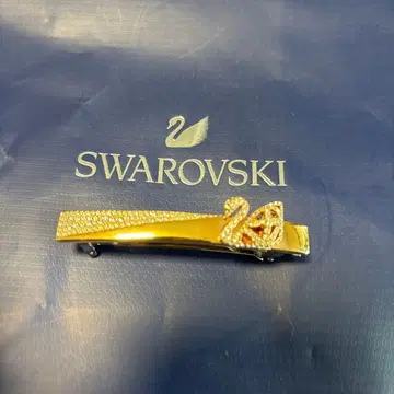 Swarovski 백조 모티브 헤어 머리핀