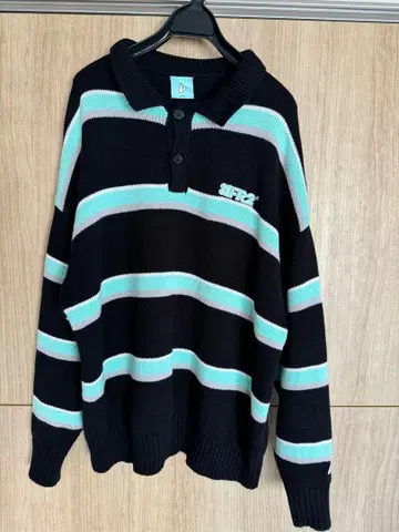 fr2 복숭아 보더 니트 오키나와 한정판