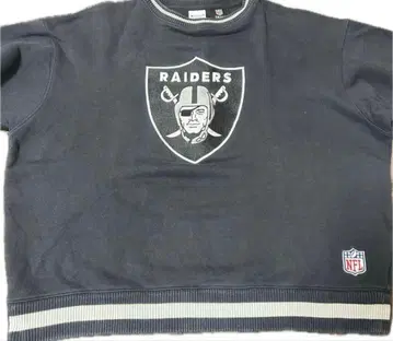 RAIDERS 블랙 맨투맨 트레이닝복 Champion