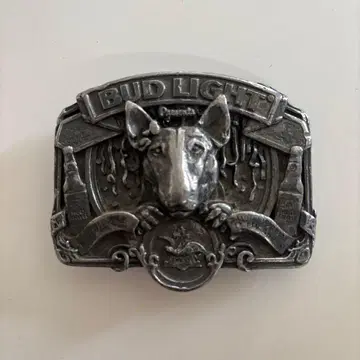 BUD LIGHT BERGAMOT BRASS WORKS BUCKLE