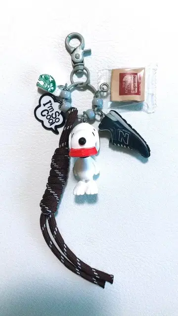 주렁주렁 키링 스누피 뉴발란스 가챠 채운 파우치 1