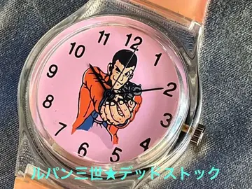 극히 진귀한 루팡 3세 watch 50년 전 데드스탁 가동 OK