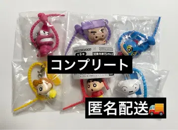 짱구는 못말려(크레용 신짱) 컬러풀 멀티 참 전 6종 가챠가챠