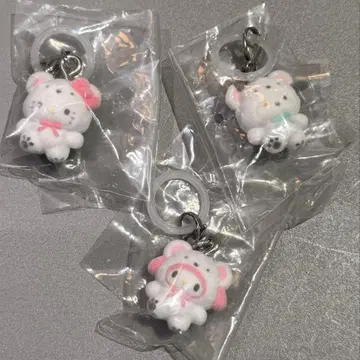 산리오 캐릭터즈 포근포근 스노우 키티 마이멜로디 포차코