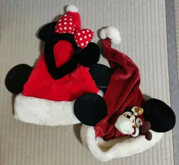 미키 미니 크리스마스 모자, 머리띠 세트