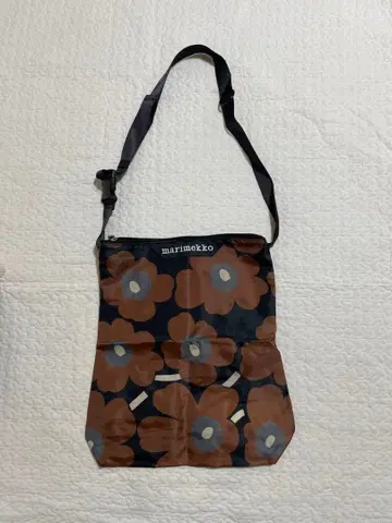 marimekko 플라워 패턴 숄더백