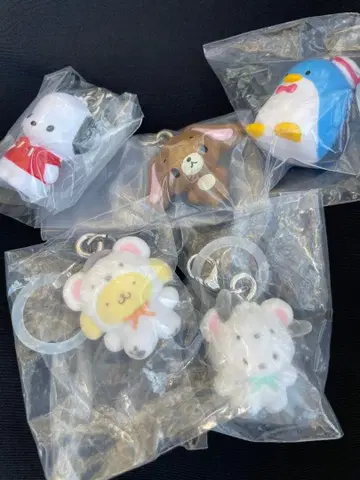 산리오 메지루시 액세서리 묶음 판매 포근포근 스노우