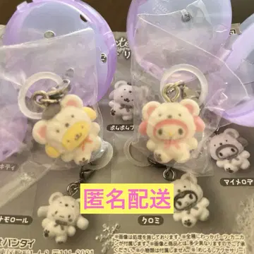 메지루시 액세서리 산리오 캐릭터즈 후와후와 스노우 마이멜로디 푸딩