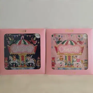 Chacott x FEILER 손수건 라즈베리 히아신스