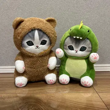 mofusand BIG 봉제 인형 해수욕장 고양이 파자마 고양이