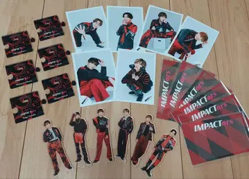 IMPACTors 아크릴 스탠드 사진 세트 아크릴 스탠드 사진 IMP.