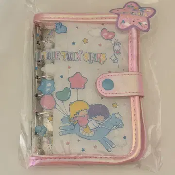 리틀트윈스타 키키라라 스핀스 spinns 씰 바인더 핑크