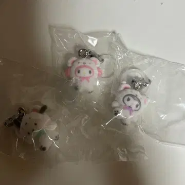 산리오 메지루시 액세서리 포근포근 스노우