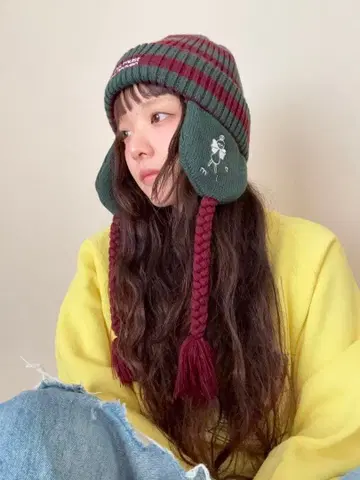 아이묭 헤븐즈 베이커리 니트 모자 종이 냅킨