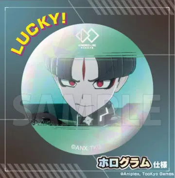 핸드레드라인 핸드라 마루코 라쿠 코토부키야 복권 홀로 레어 캔뱃지