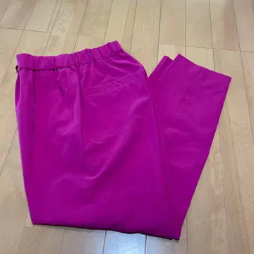 PASSIONE 테이퍼드 팬츠 38 핑크