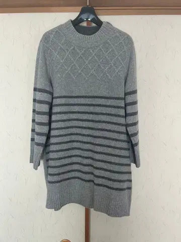 레리안 13 튜닉 스웨터 모 100%