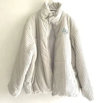 JaVa 코듀로이 다운 자켓 그레이