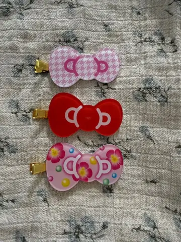 헬로키티전 시크릿 헤어 클립