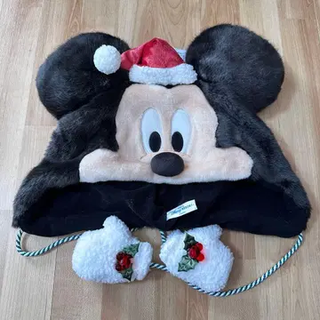 디즈니 크리스마스 팬캡 미키