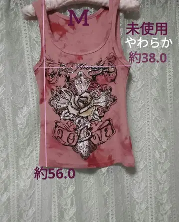 Ed Hardy y2k 갸루 탱크탑