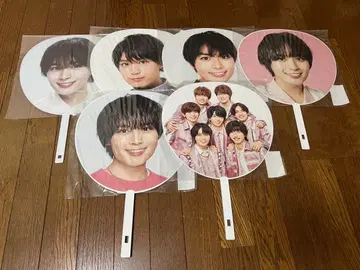 나니와단시 오오니시 류세이 부채 6장 세트