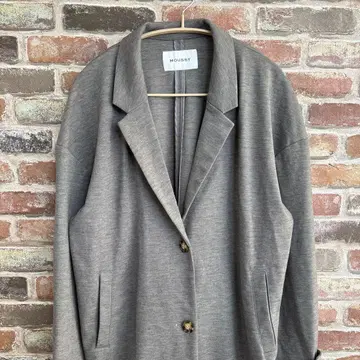 MOUSSY 그레이 테일러드 자켓 여성용 아우터