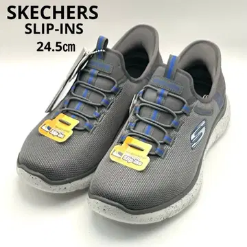 택 포함 새상품 SKECHERS [ 24.5cm ] 슬립인즈 서밋 그레이