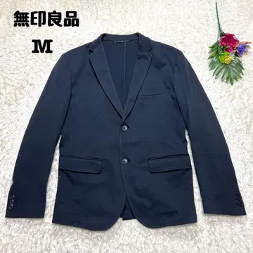 무인양품 남성용 워셔블 테일러드 자켓 블랙 비즈니스 겉옷 M