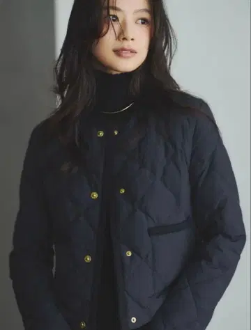 [ TAION x anuans ] 노카라 퀼팅 숏 다운