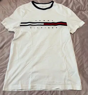 TOMMY HILFIGER 로고 T셔츠 (남녀 공용)
