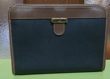 dunhill 다크 브라운 클러치백