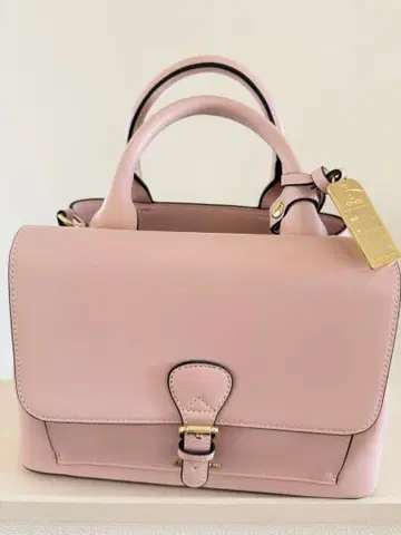 핑크 플랩 핸드백 신상 택 포함