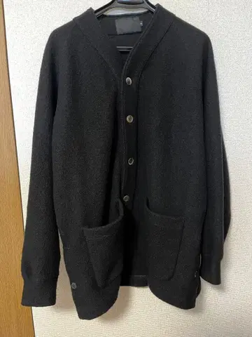 남성용 울 가디건