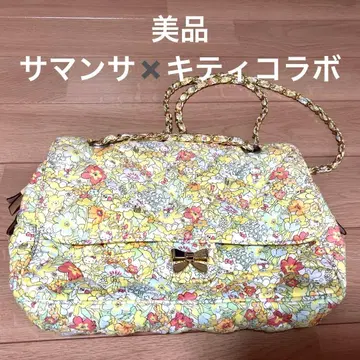 새상품급 사만다 타바사 x 헬로키티 콜라보 체인 숄더백