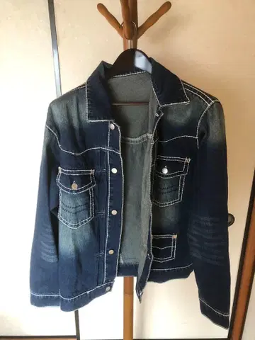 130 RECOBASE 데님 자켓 XL 인디고 G